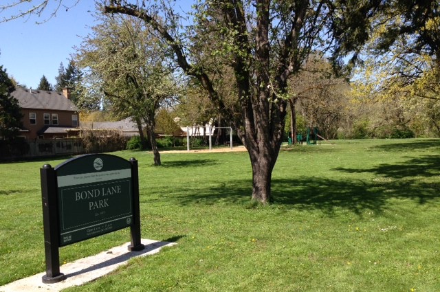 Bond Lane City Park adjoining The Springs at Greer Gardens.